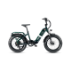 Bicicletă electrică Garelli E-BIKE CICLONE Scout Edition Verde Inglese — fat e-bike compact, motor Bafang 50 Nm, baterie 615Wh