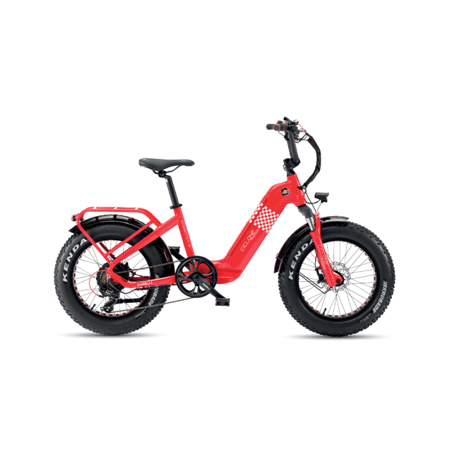Bicicletă electrică Garelli E-BIKE CICLONE Scout Edition Verde Inglese — fat e-bike compact, motor Bafang 50 Nm, baterie 615Wh