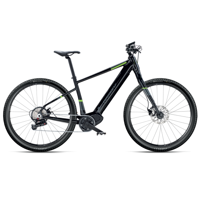 Bicicletă electrică Armony Siena Touring autonomie 115km, motor Oli 85 Nm, 504Wh, Shimano Deore 10v, greutate 21 kg