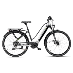 Bicicletă electrică de trekking Armony Sanremo, Shimano Deore 10v, autonomie 117 km, motor Oli 80 Nm, 540Wh, greutate 23 kg