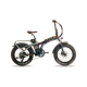 Bicicletă electrică fat pliabilă Armony Asso Negru Rosu, Shimano 6v, autonomie 50 km, motor Bafang 50 Nm, 557Wh, greutate 26 kg