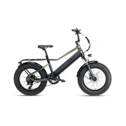 Bicicletă electrică fat pliabilă Armony Asso Pro, Shimano 6v, autonomie 50 km, motor Bafang 50 Nm, 615Wh, greutate 26 kg