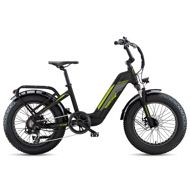 Bicicletă electrică fat Armony Ostuni Boss, Shimano 6v, autonomie 50 km, motor Bafang 50 Nm, 615Wh, greutate 28 kg
