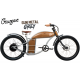 Bicicletă electrică retro Rayvolt Cruzer Shadow Black, autonomie până la 80 km, motor 50 sau 100 Nm, baterie până la 1008Wh