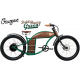Bicicletă electrică retro Rayvolt Cruzer Shadow Black, autonomie până la 80 km, motor 50 sau 100 Nm, baterie până la 1008Wh
