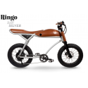 Bicicletă electrică retro Rayvolt Ringo Black, motor 50 Nm, baterie la alegere 360-672Wh, greutate 29 kg